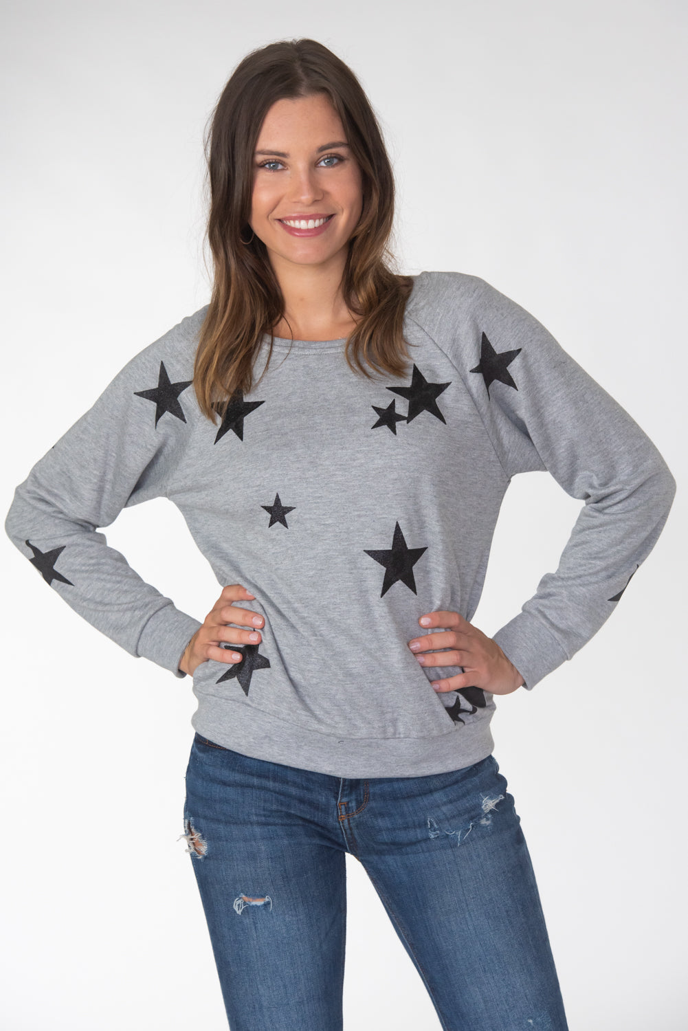 Glitter Stars Sweatshirt