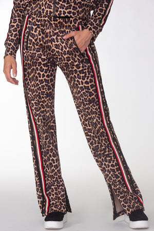 Leopard W/ Taping Track Pants
